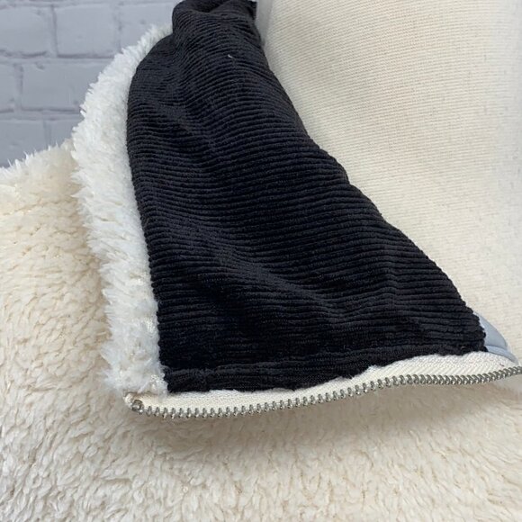 Umgee Cream Sherpa Oversized Fully Lined Pullover - Picture 4 of 8